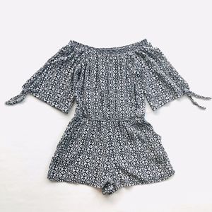 LOVE..ADY print romper